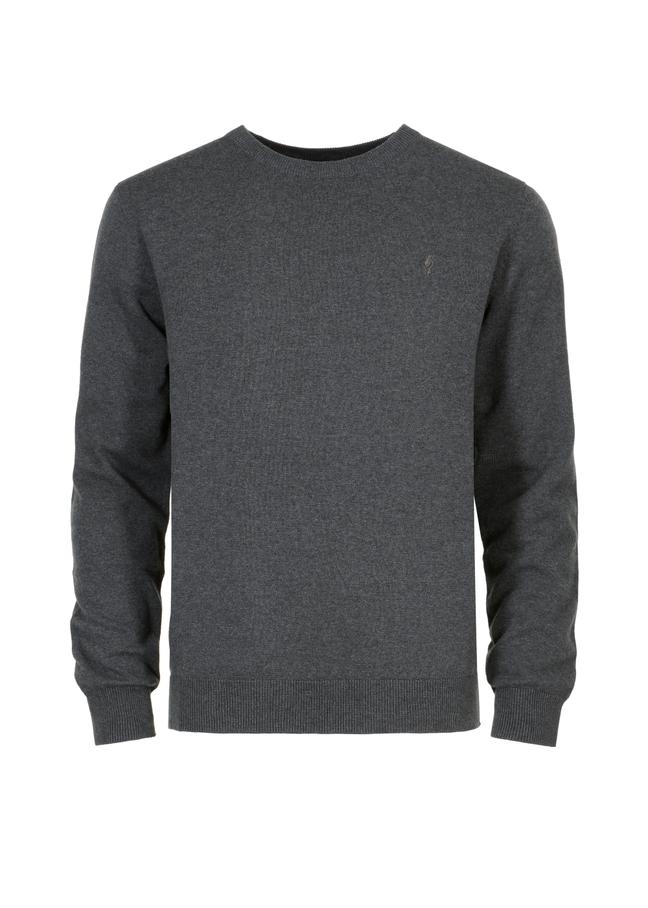 Zielony sweter męski basic