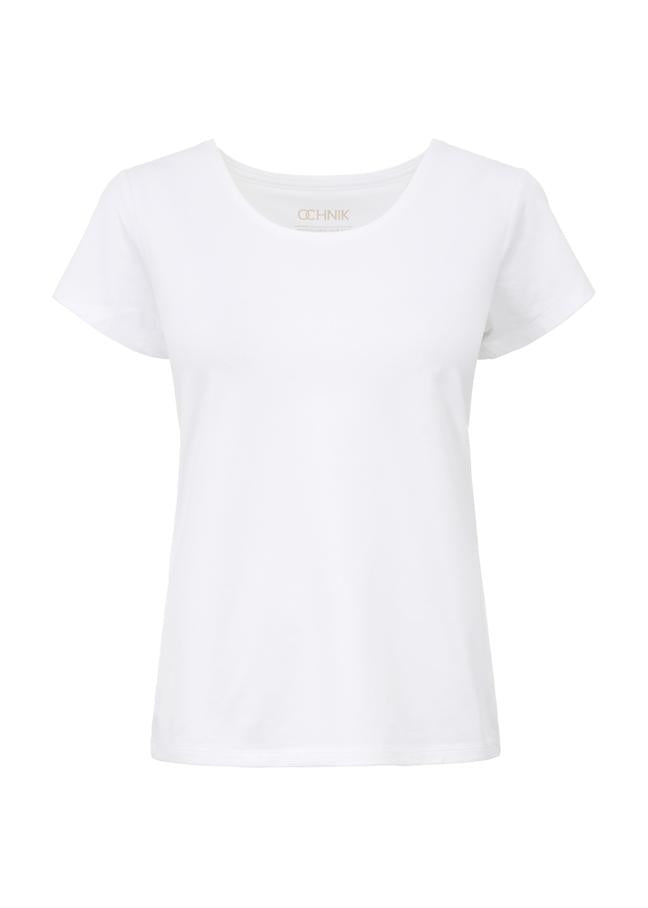 Czarny T-shirt damski basic