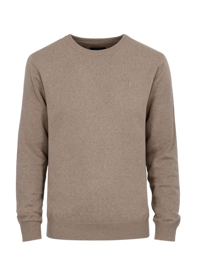 Zielony sweter męski basic