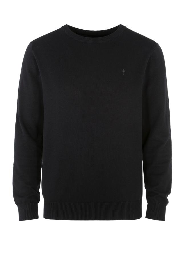 Zielony sweter męski basic