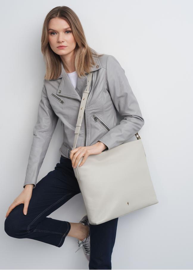Skórzana torebka damska hobo