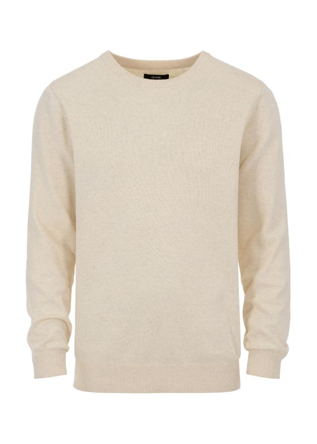 Zielony sweter męski basic