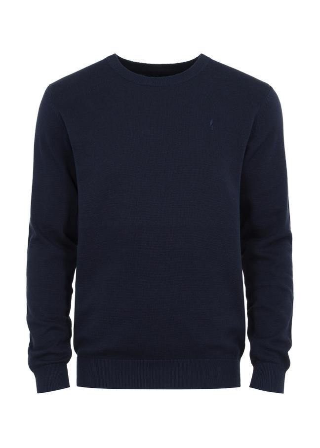 Zielony sweter męski basic